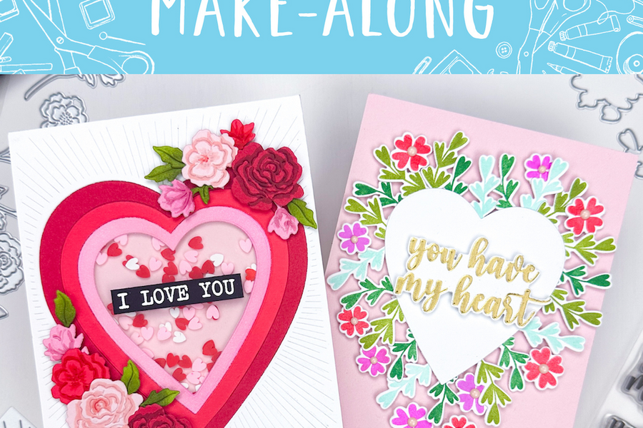 Join Us for a Make-Along featuring the January Hero Studio Card Kit!