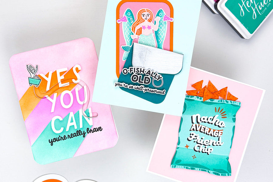 3 Easy Cardmaking Techniques Using  January Collections