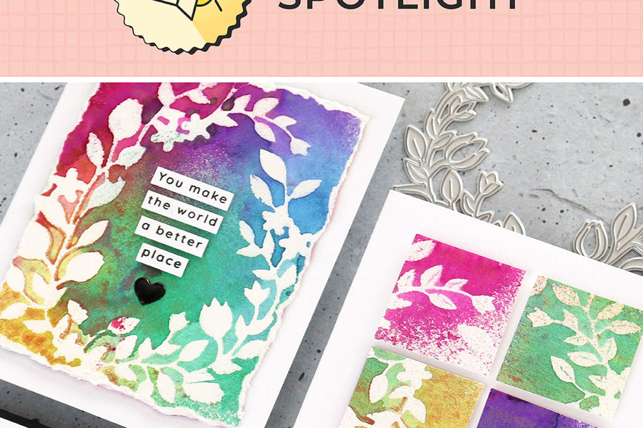 In the Spotlight: Floral Wreath Fancy Die