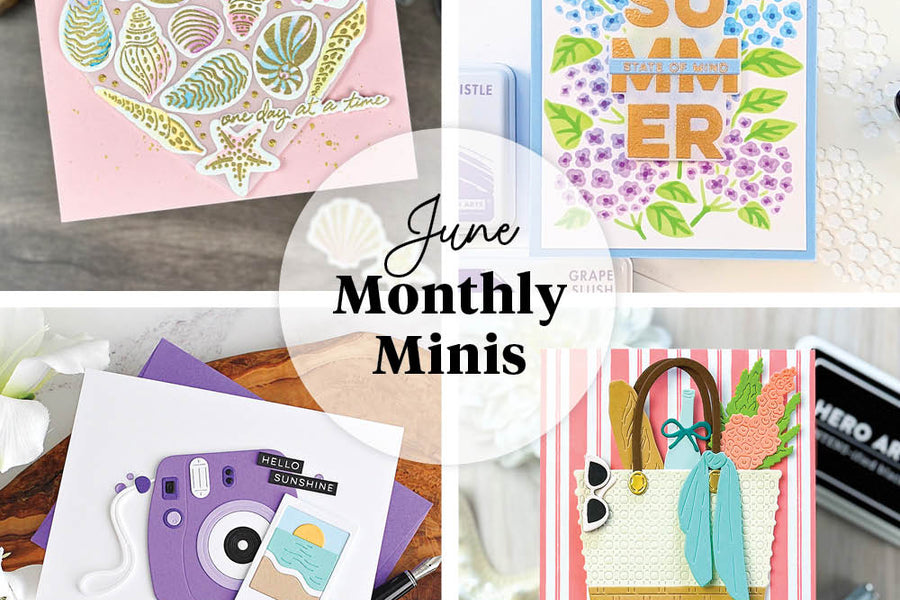June Monthly Minis Inspiration