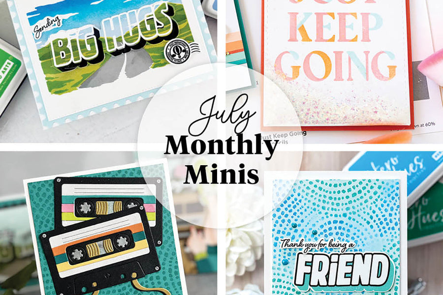 July Monthly Minis Inspiration