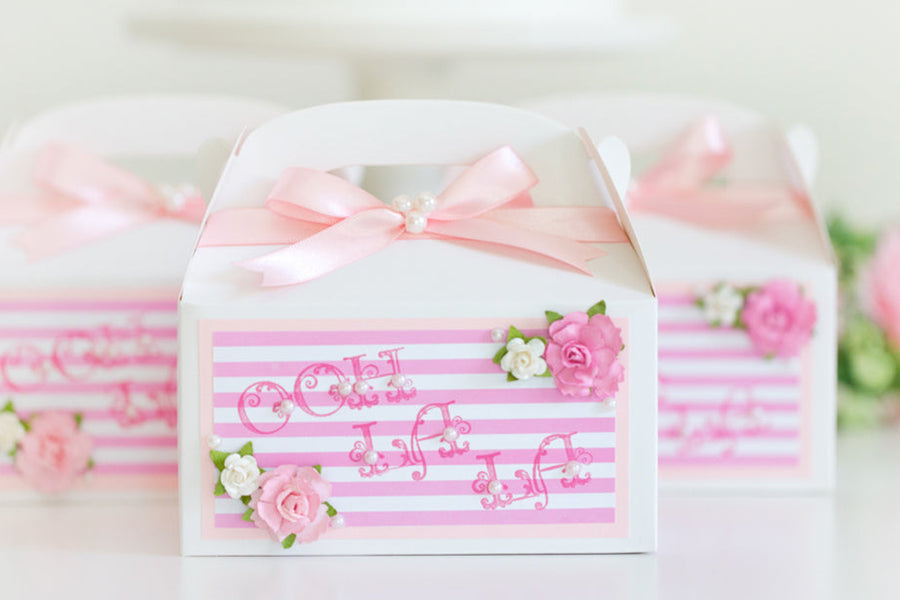Delightful Ooh La La Party Favor Boxes