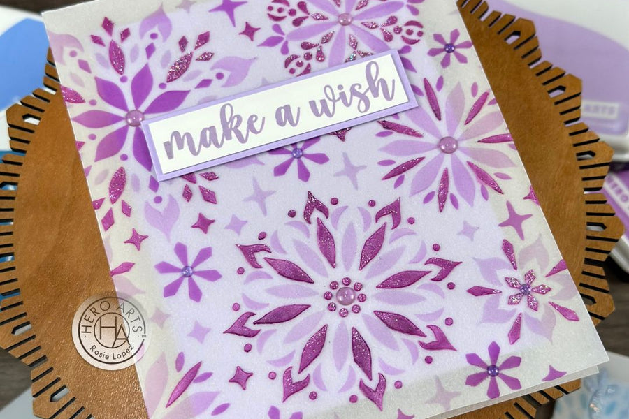 Stunning Snowflake Birthday Cards