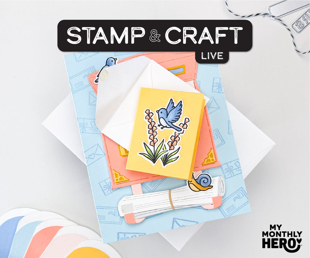 Stamp & Craft LIVE : January My Monthly Hero Release