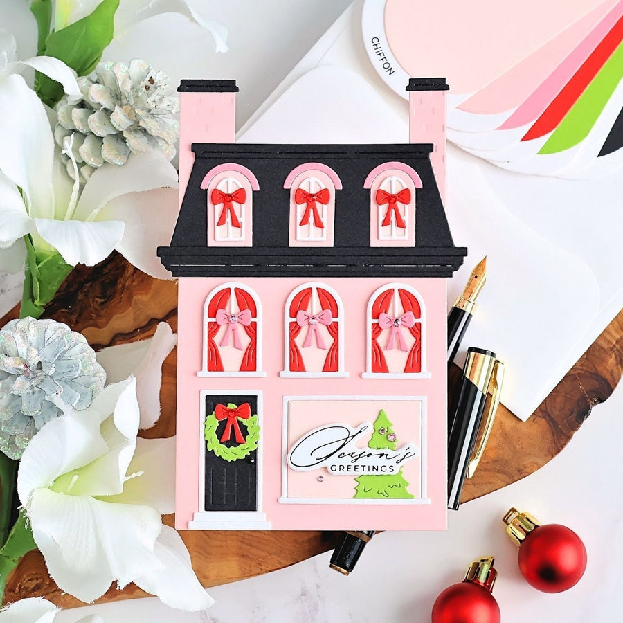CREATE AN ELEGANT CHRISTMAS APARTMENT USING CHRISTMAS CITY HOLIDAY, S4-1575, BP-386, S7-277 