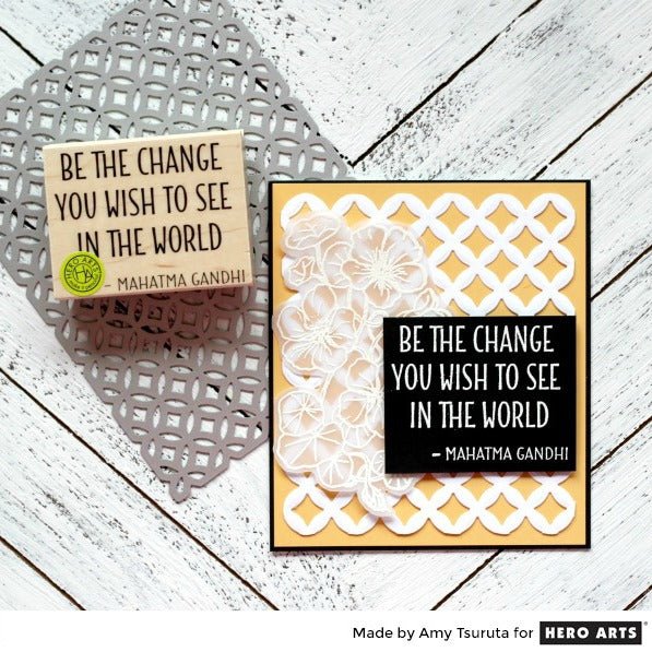 A Quote as a Focal Point