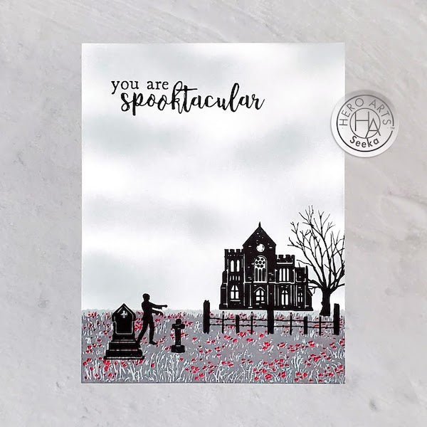 A Spooktacular One-Layer Card