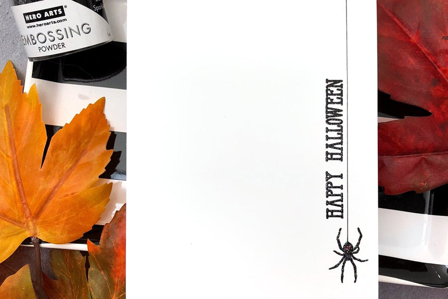 Accents with Embossing Powders - Hero Arts