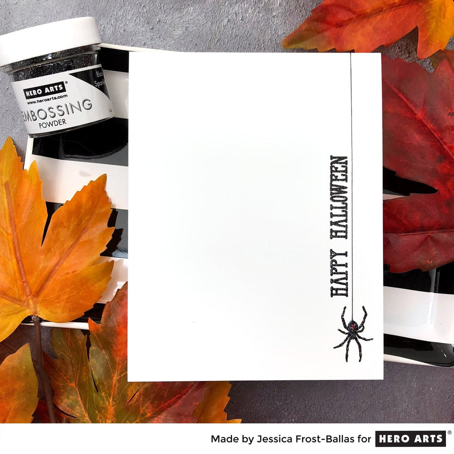 Accents with Embossing Powders