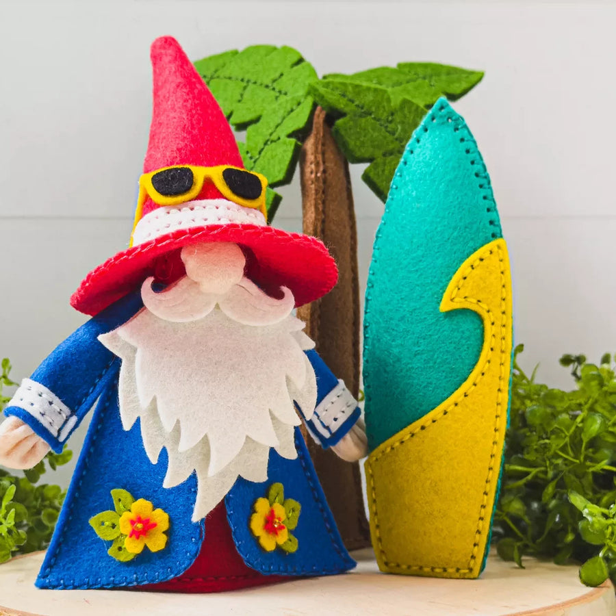 How to Make a Summer Felt Gnome with the Summer 3D Felt Décor Dies