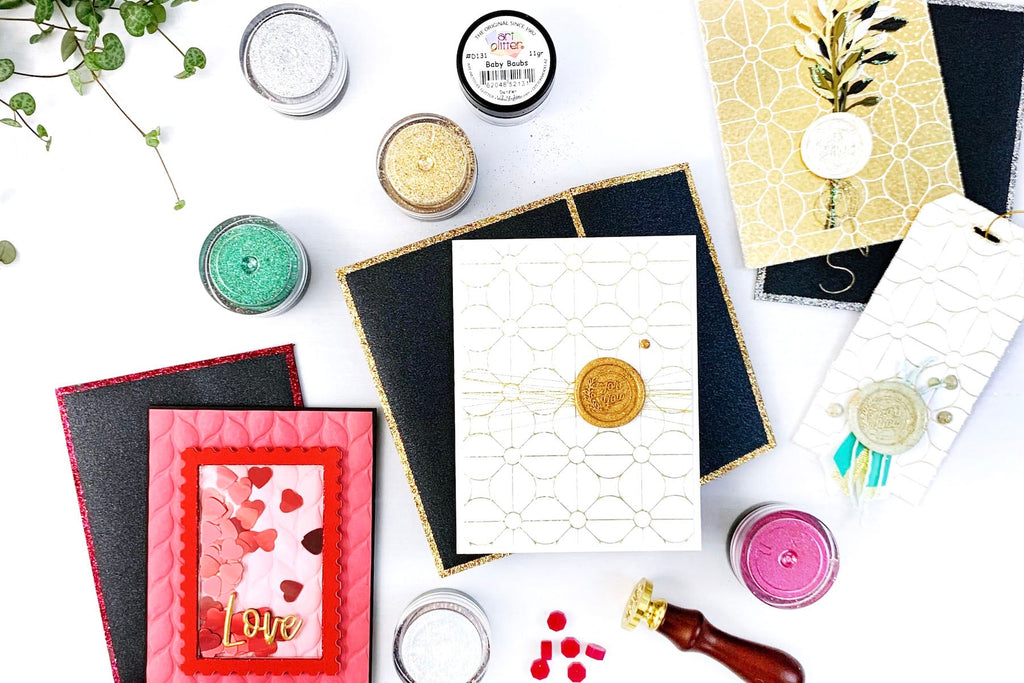 Add Sparkling Details to Your Projects with Art Glitter