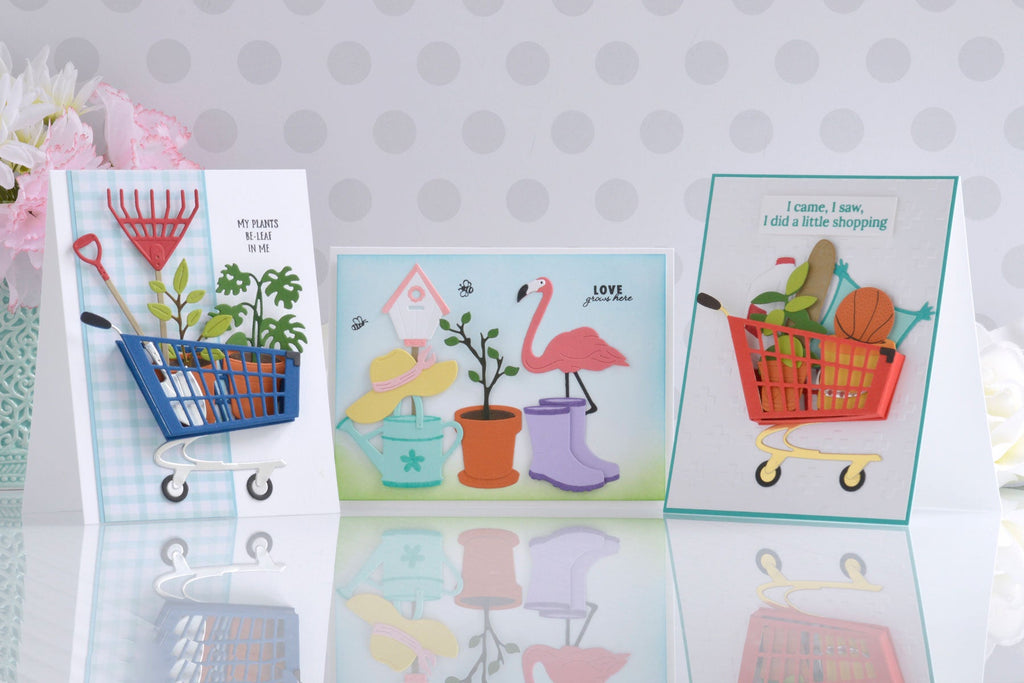 Shopping Cart Cards 3 Ways Annie Williams