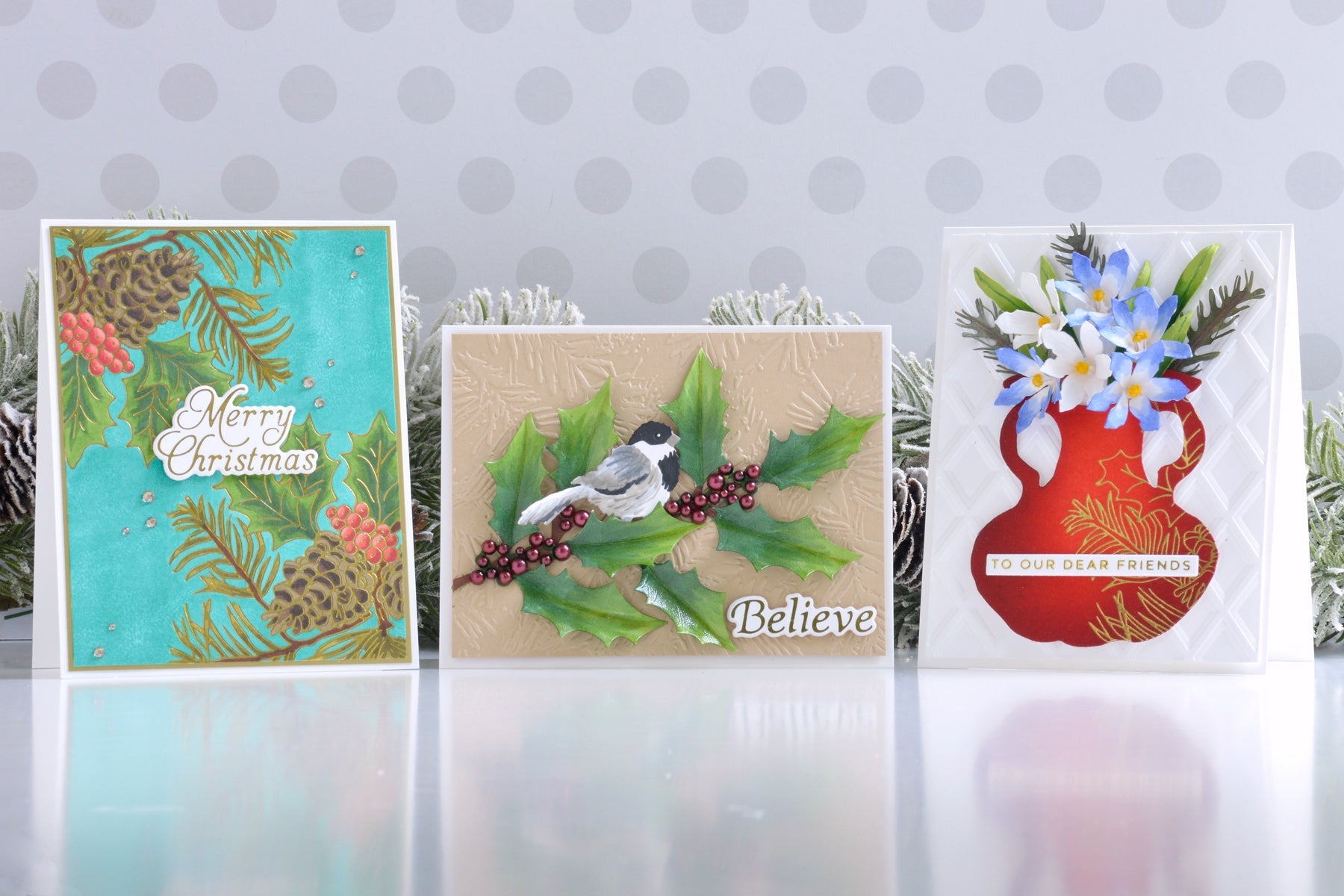 Snow Garden Collection – Winter Floral Card Inspiration