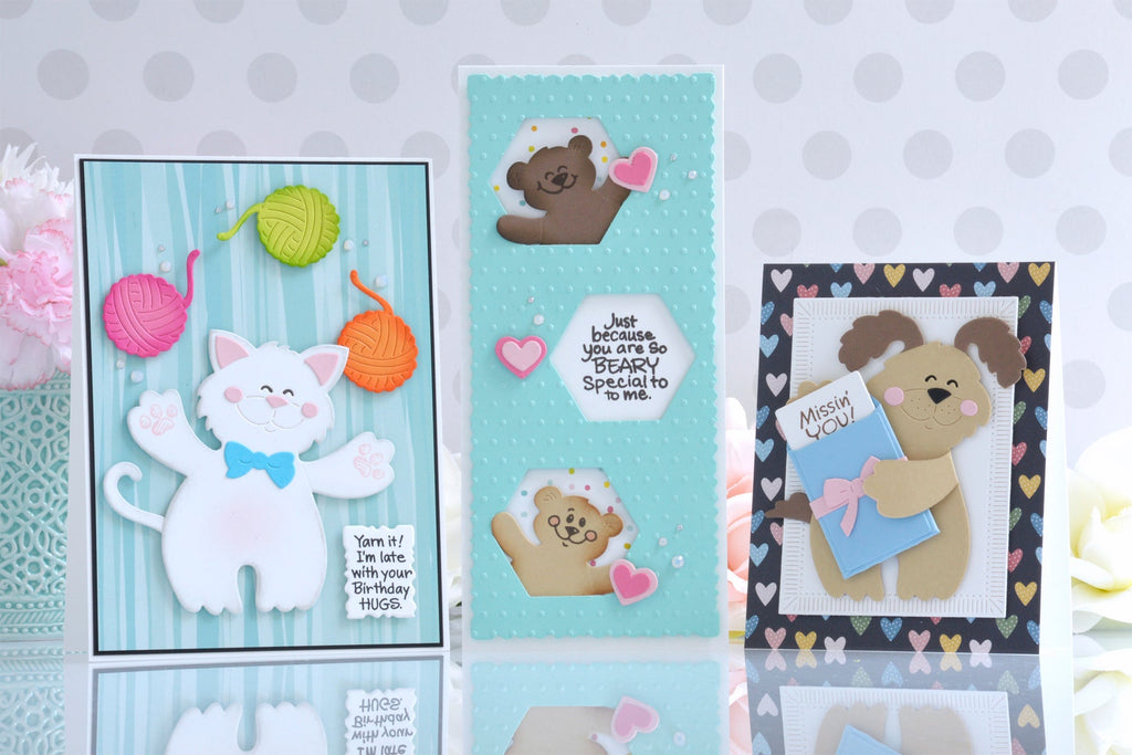Stampendous Hugs Collection – Sweet Animal Cards with Annie Williams