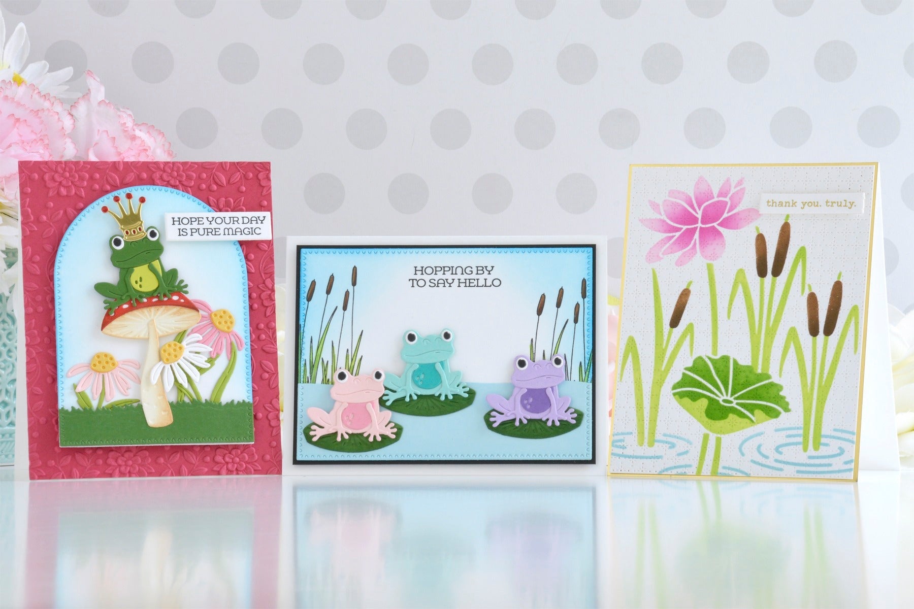 Froggy Fun with the Jump For Joy Collection – Spellbinders