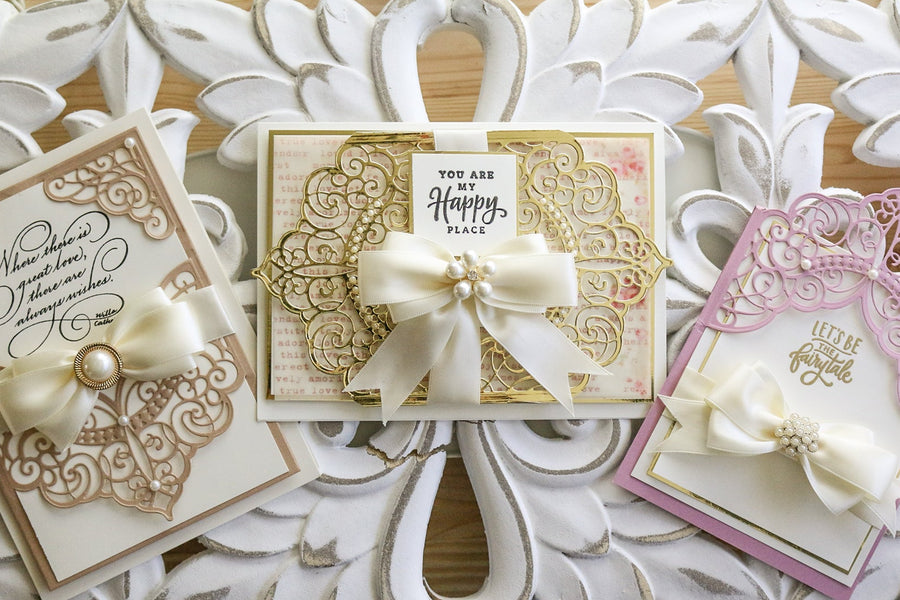 January 2019 Amazing Paper Grace Die of the Month is Here – Lacework Finery Slip-In Card