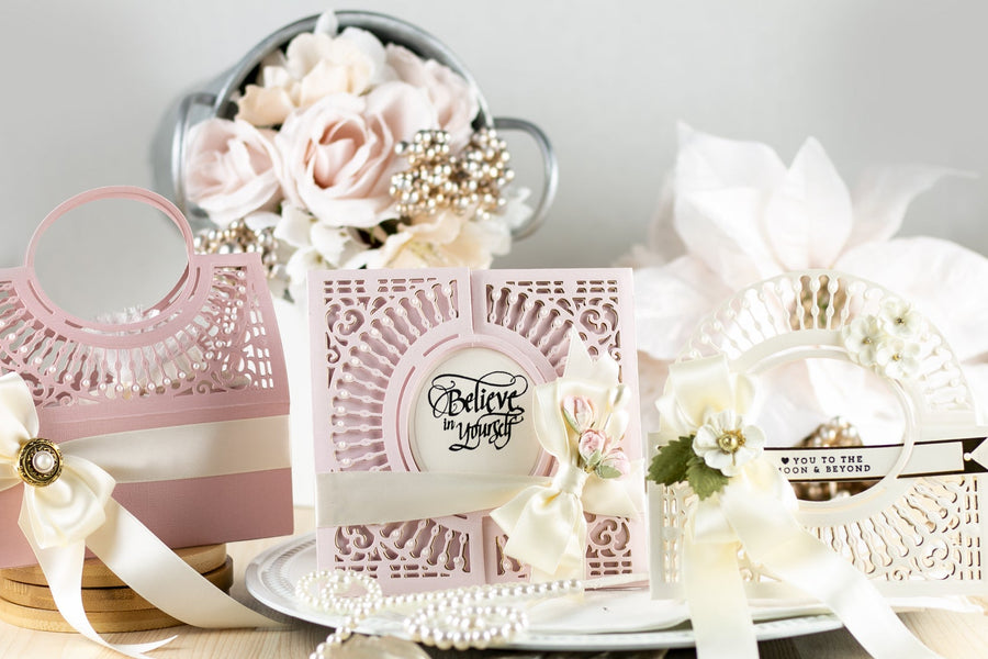December Amazing Paper Grace Die of the Month is Here – Softly Spoke'n Flip and Gatefold Card