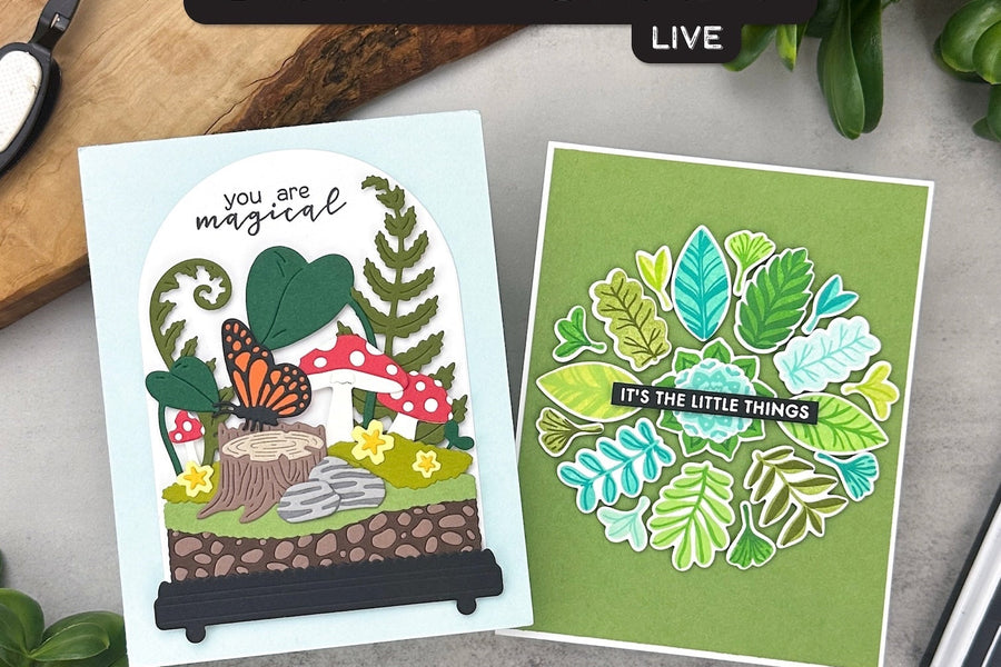 Join our Stamp & Craft LIVE Featuring the April Hero Studio Card Kit!