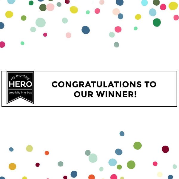 August 2019 My Monthly Hero Countdown Winner!