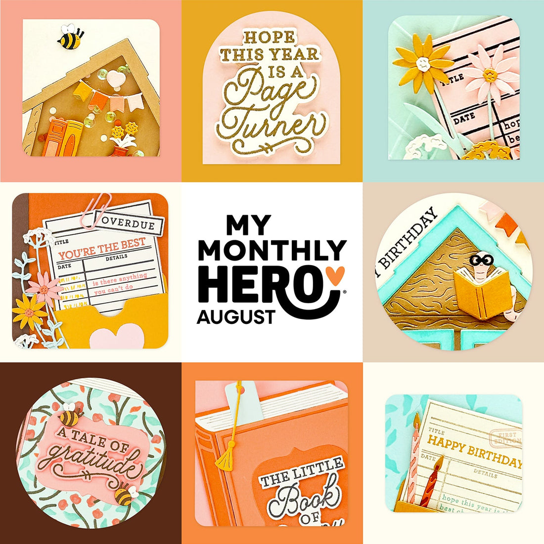 my monthly hero august 2026 collage