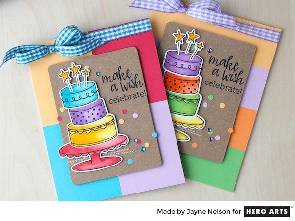 Birthday Cake Layering