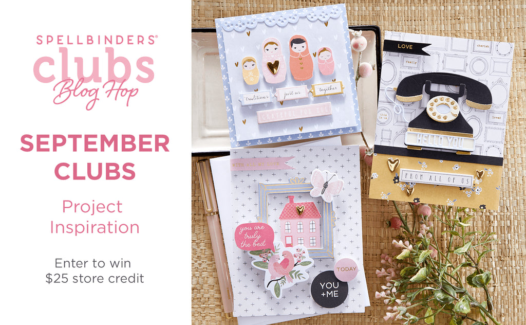 September 2021 Clubs Inspiration Blog Hop + Giveaways (Now Closed)