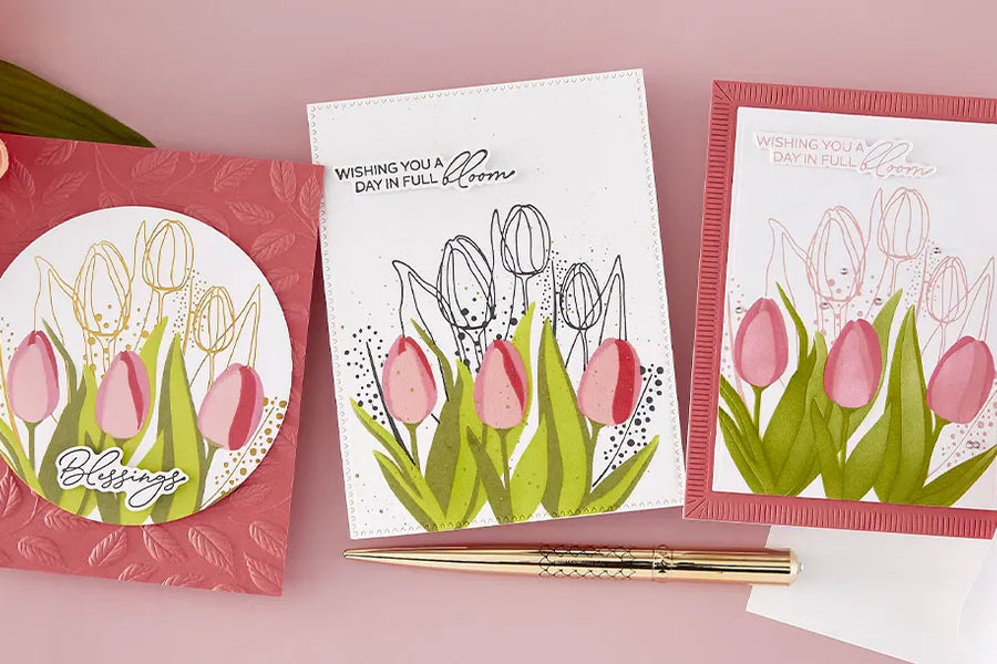 February 2026 BetterPress & Foil Plate of the Month Preview & Tutorials – From Ink To Petal
