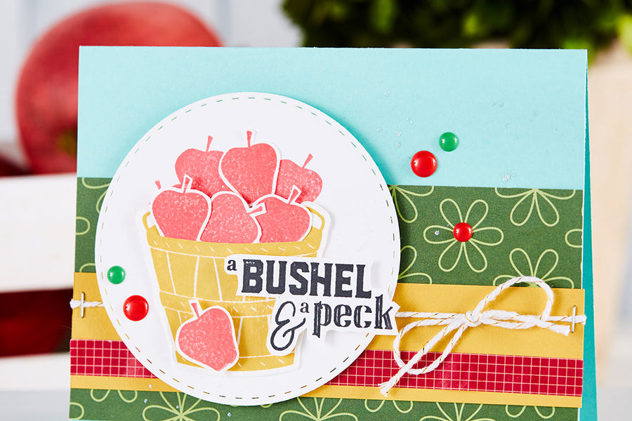 A Bushel and a Peck Handmade Card for All Occasions