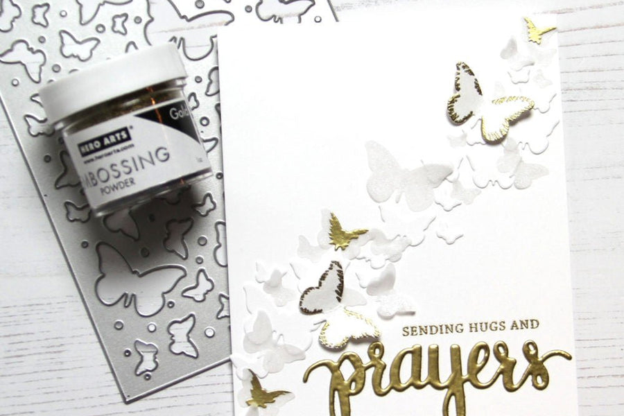 Butterfly Confetti Fancy Die, Two Ways! - Hero Arts
