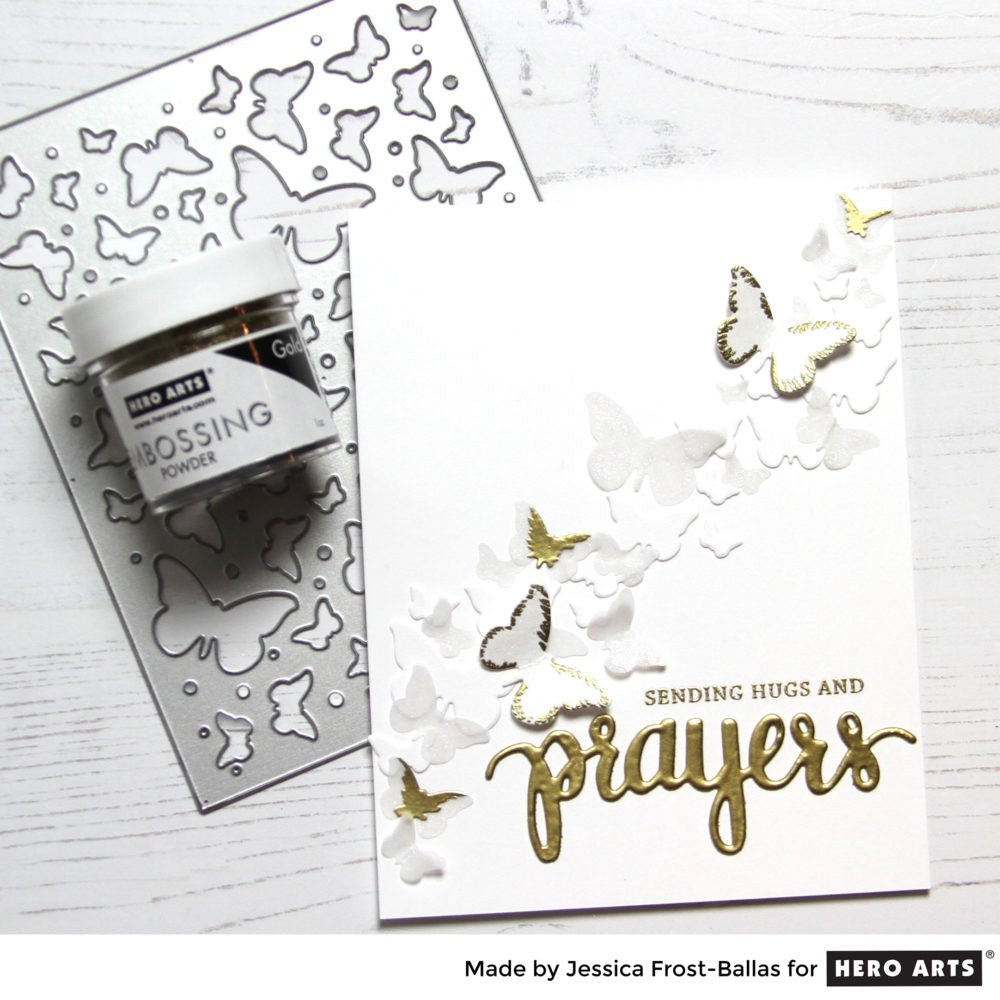 Butterfly Confetti Fancy Die, Two Ways!