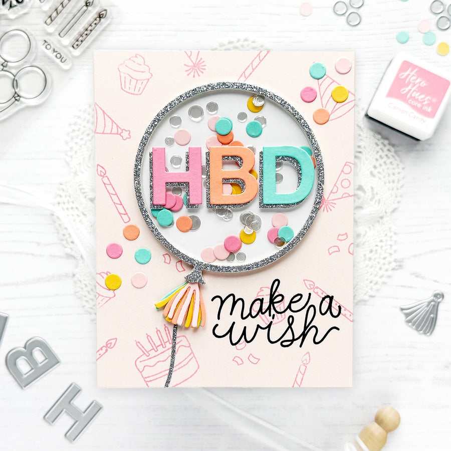 Video: Easy Birthday Balloon Shaker Card