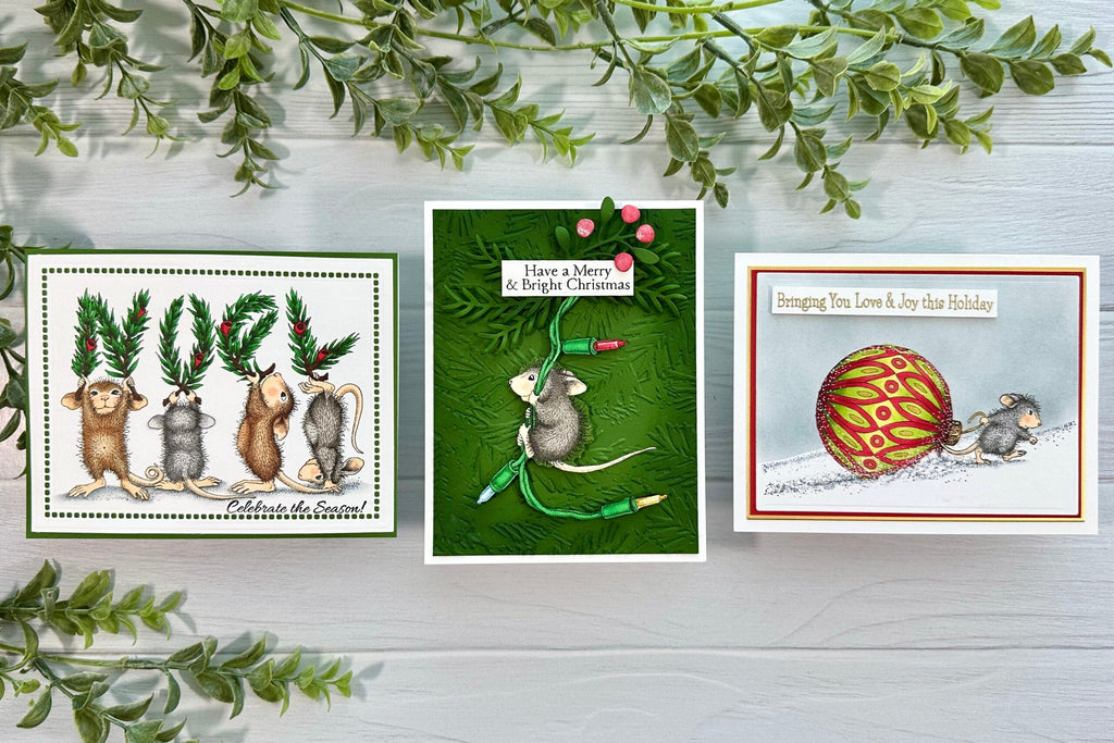 More House-Mouse Christmas Card Ideas!