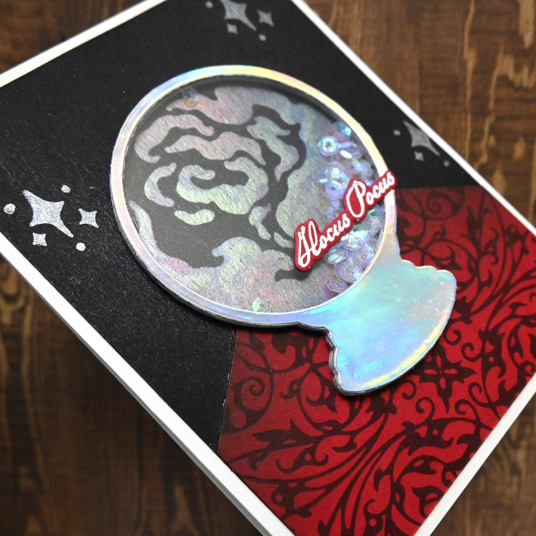 Crystal Ball Cards, Two Ways!