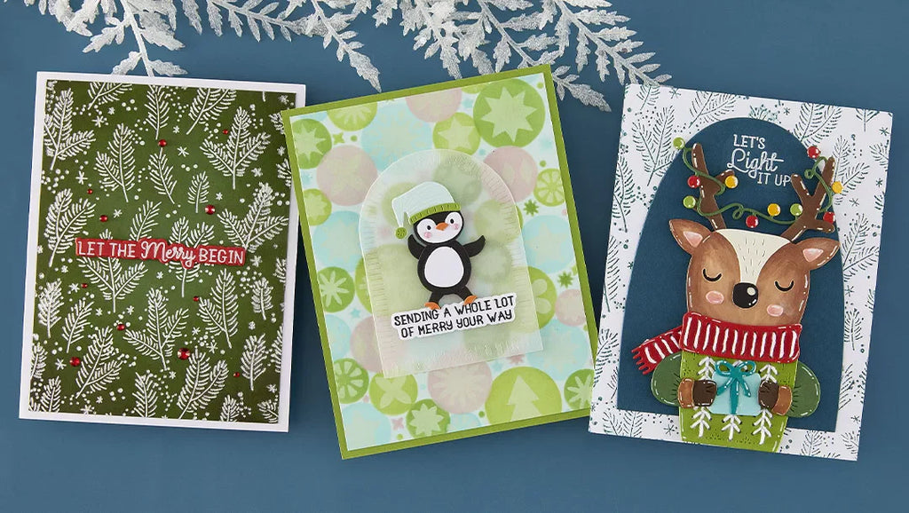 July 2026 Clear Stamp + Die of the Month Preview & Tutorials – Cue The Merry
