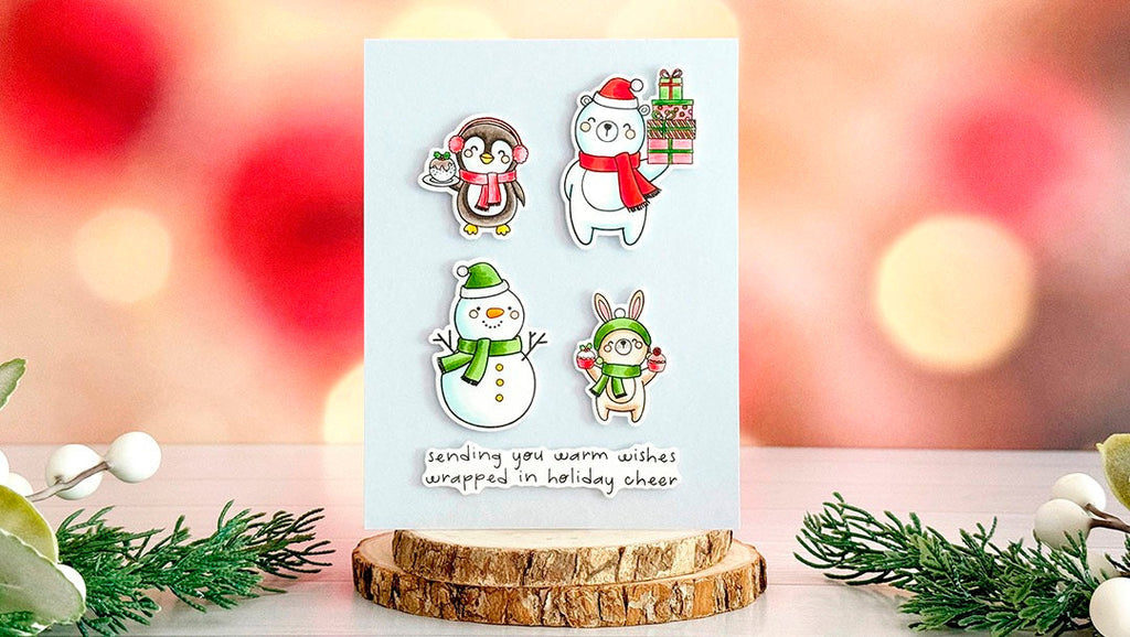 October 2024 Clear Stamp + Die of the Month Preview & Tutorials – Holiday Besties