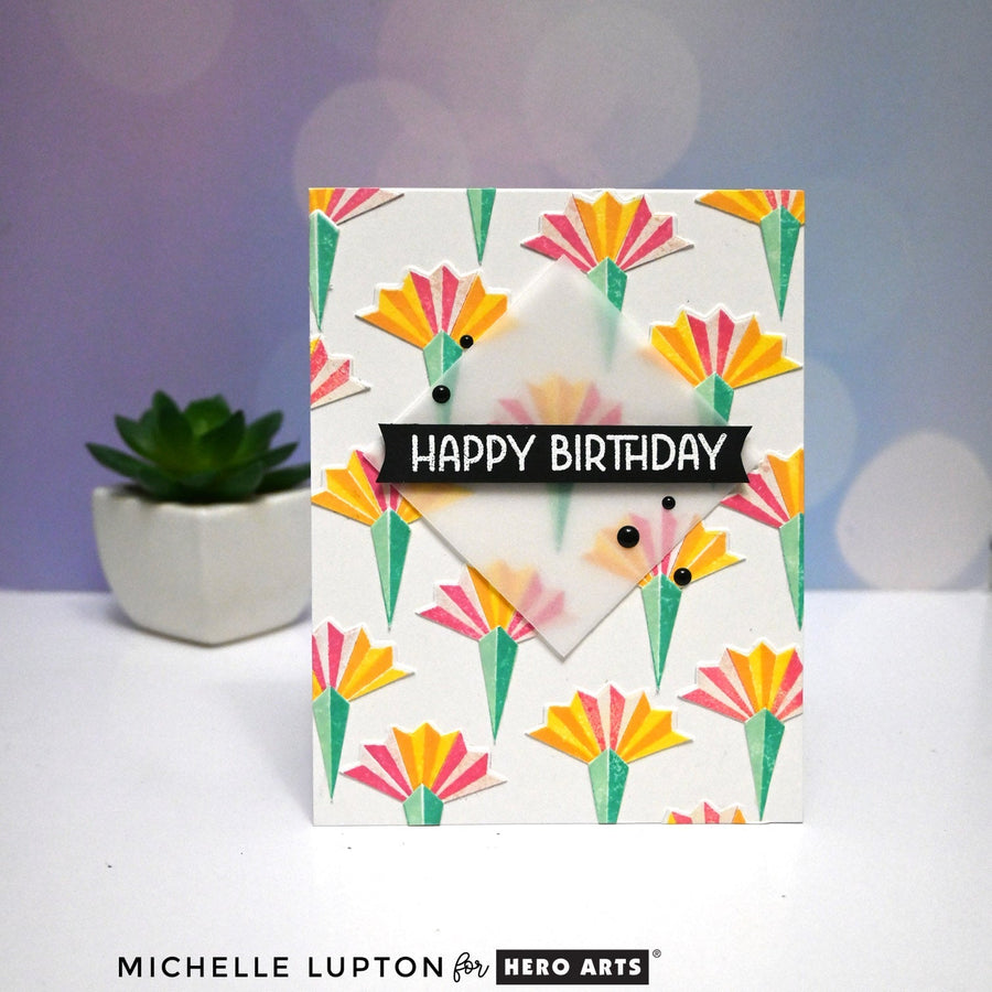 Birthday Flowers from Party Fans!