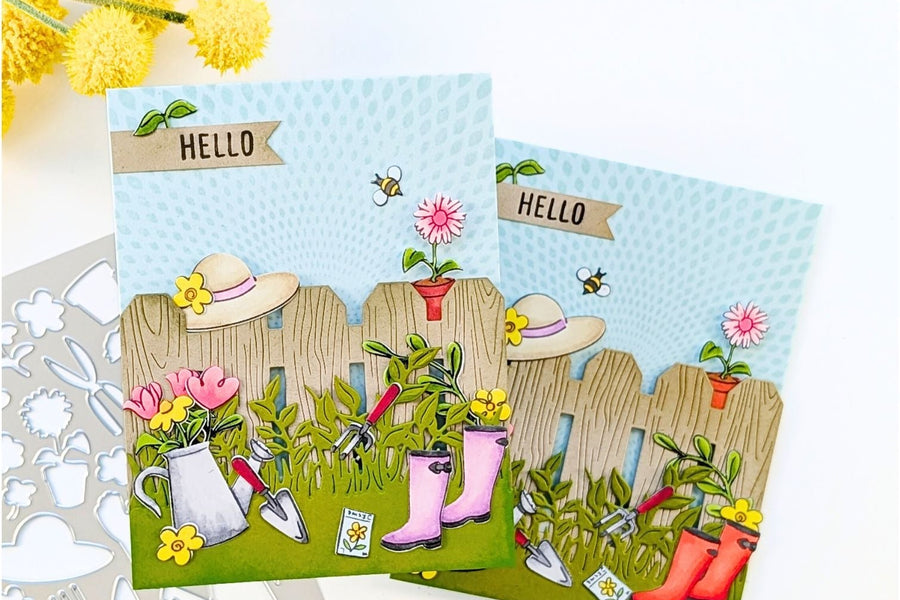 Video: Build a Spring Garden Scene