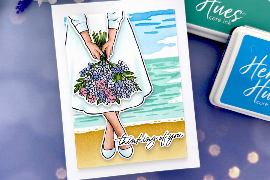 Summer Bouquet by the Sea