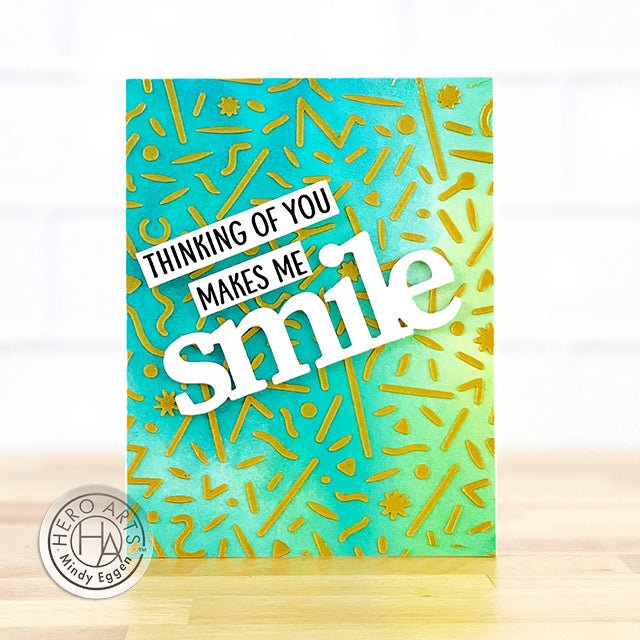Combining Sprays, Stencils & Pastes