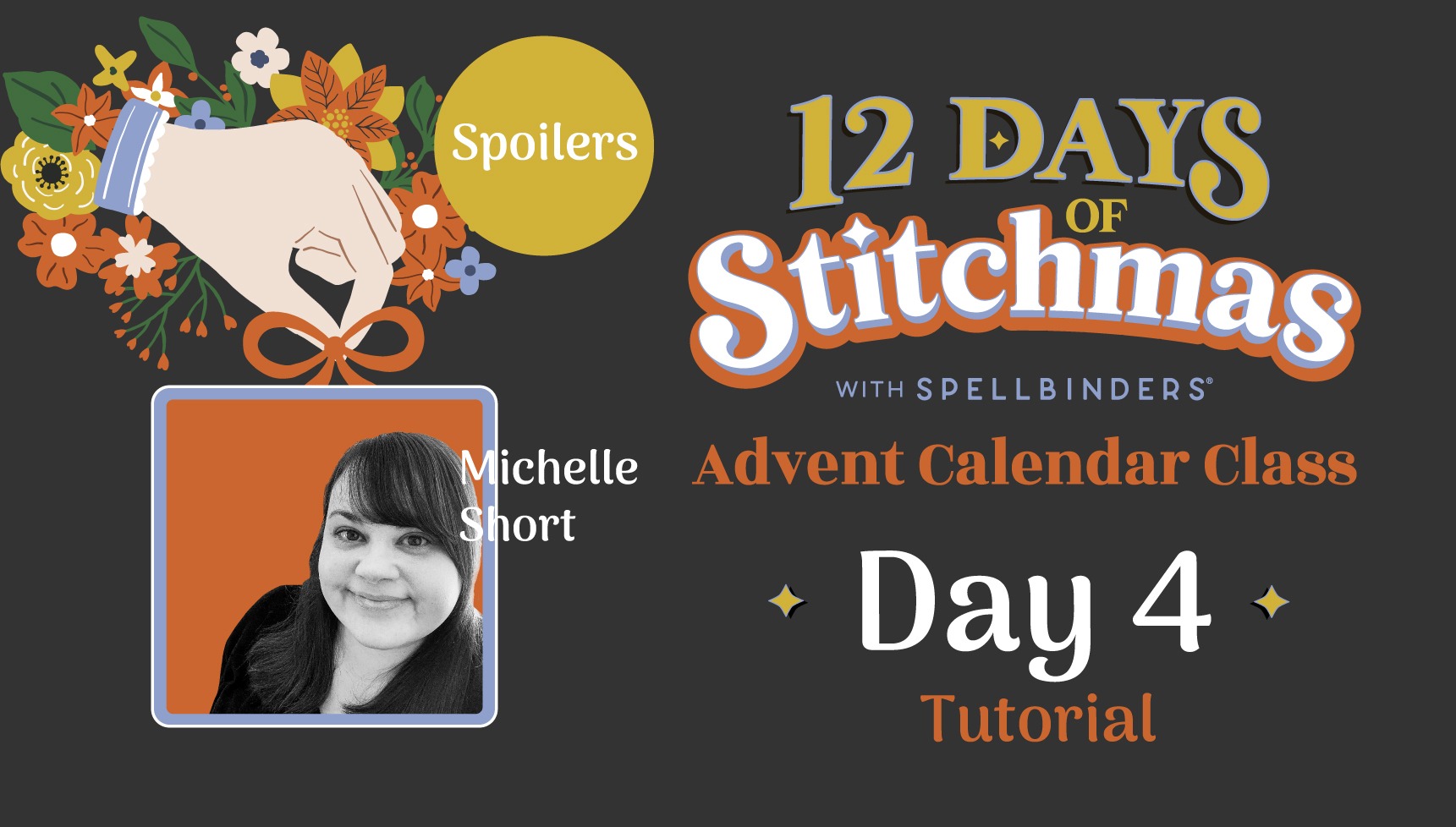 SPOILERS! 12 Days of Stitchmas Advent Calendar 2024 | Day 4 With Michelle Short
