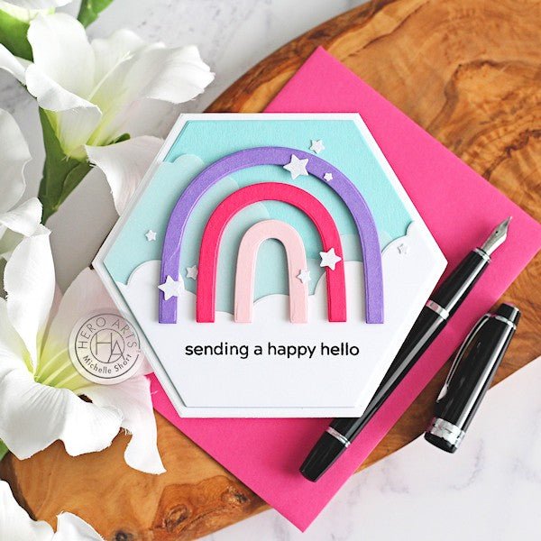 Creating a Hexagon Shaped Card