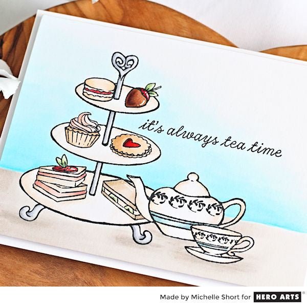 Creating Depth in a Stamped Scene