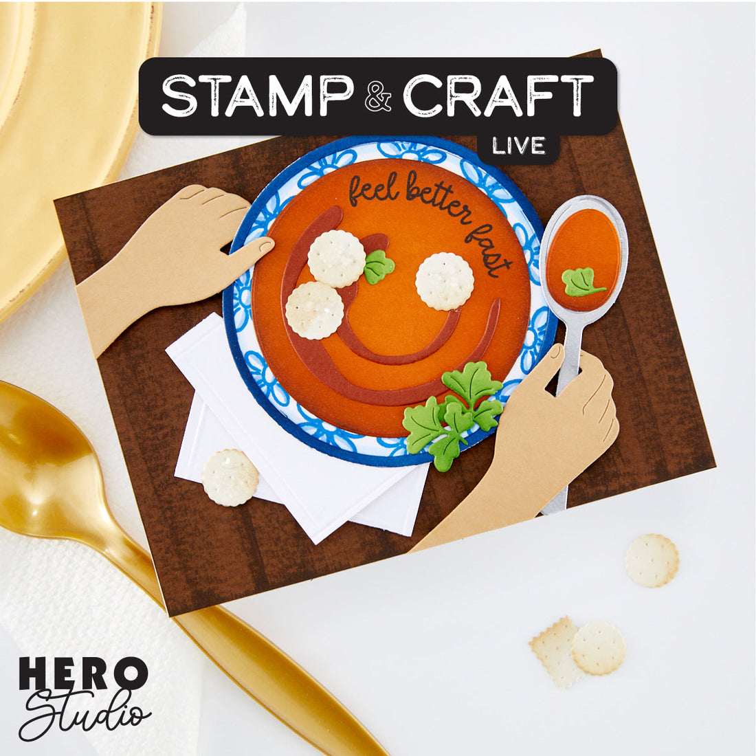 STAMP & CRAFT LIVE : December Hero Studio  Release