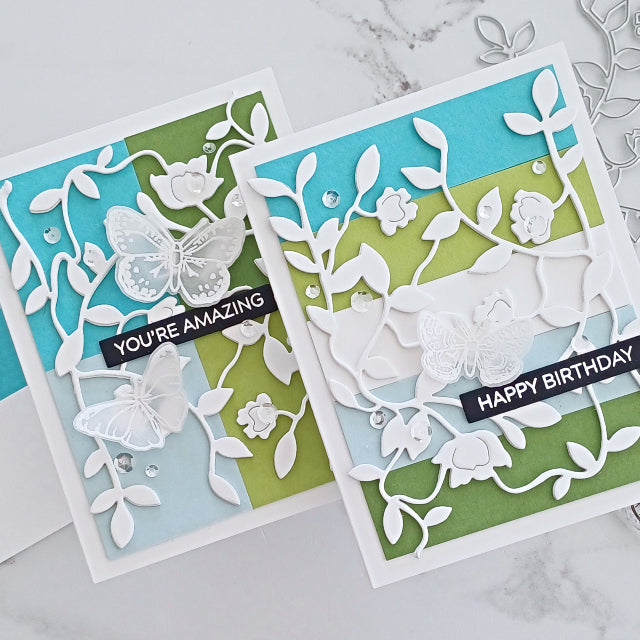 VIDEO - Color Block Backgrounds - Two Ways - Spellbinders Paper Arts