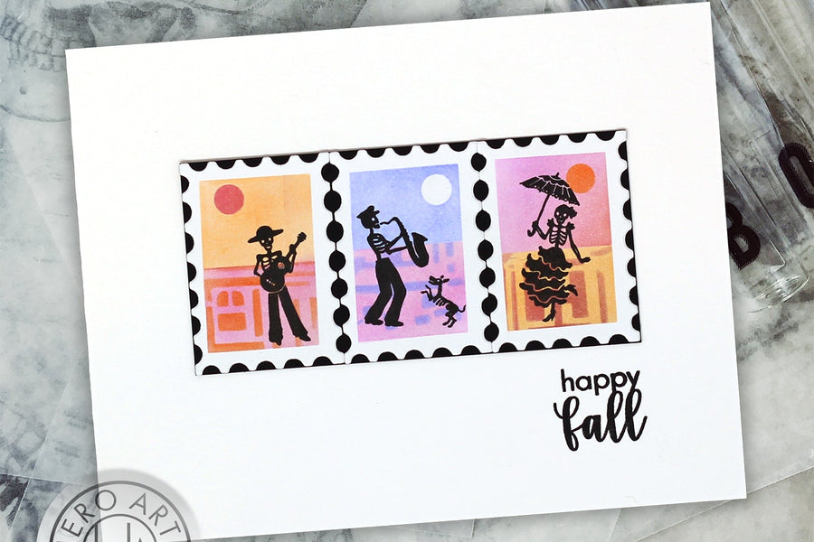 Dia de los Muertos - Postal Service Style