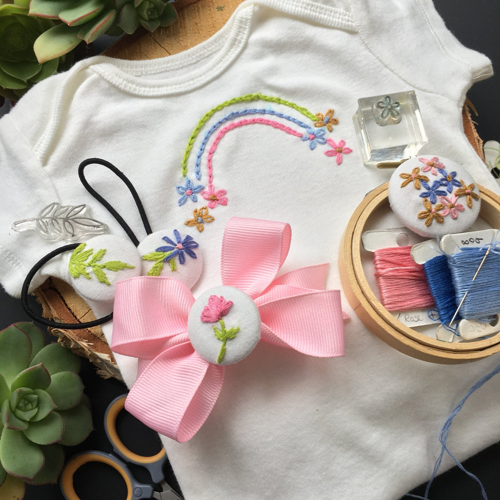 DIY With Debi: Embroidering With Stamps