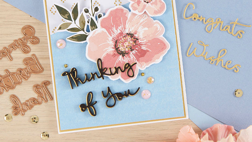 December 2019 Small Die of the Month is Here – Our Favorite Font Sentiment