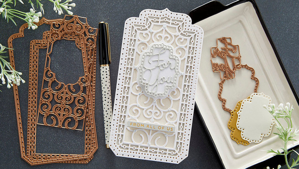 July 2021 Small Die of the Month Is Here – Decorative Mini Slimline Card Creator