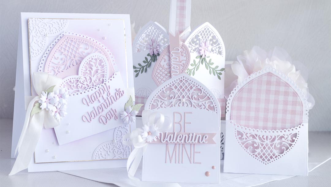 SR モモチ　A賞 Valentine’s Letter SS くじ　手紙 December 2022 Amazing Paper Grace Die of the Month Preview