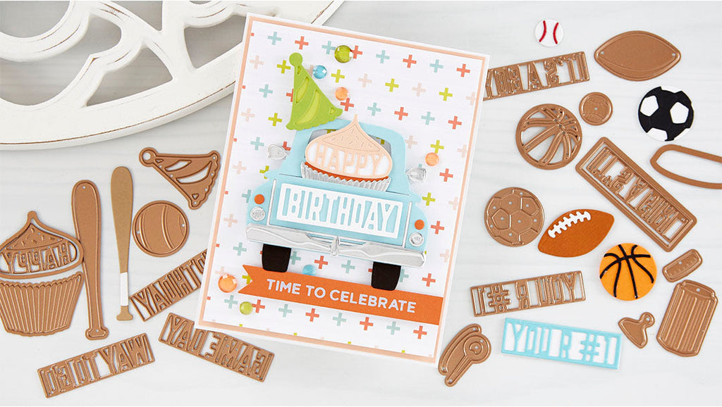 April 2020 Large Die of the Month is Here – Happy Celebrations
